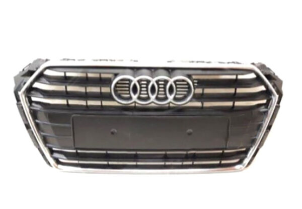 reshitka-na-avto-165 Радіаторна решітка для Audi A4 2016-2019 B9