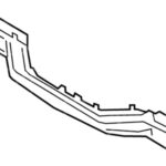 Підсилювач заднього бампера для Kia Sorento 2018+ 69841287347