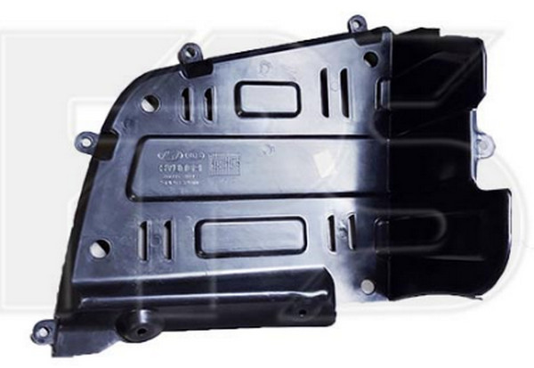 Захист бампера задній Hyundai Sonata 2005-2007 один вихлоп