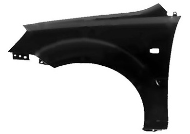 Переднє ліве крило Kia Rio 2006-2011 з отвором