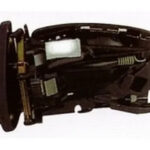 Дзеркало для Mercedes C-Class W203 2000-2007 ліве GS 4605 D304-X