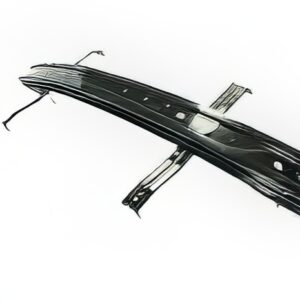 panel-shyna-om-6 Шина підсилювач бампера заднього Hyundai Accent 2011-2015