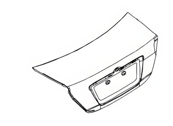 Задня кришка багажника BYD F3 2006-2013