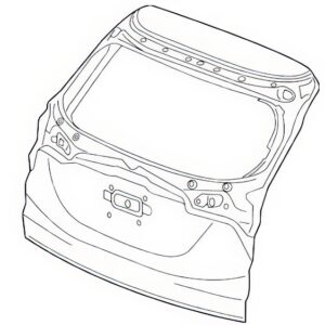 Задня кришка багажника Honda HRV 2015-2021